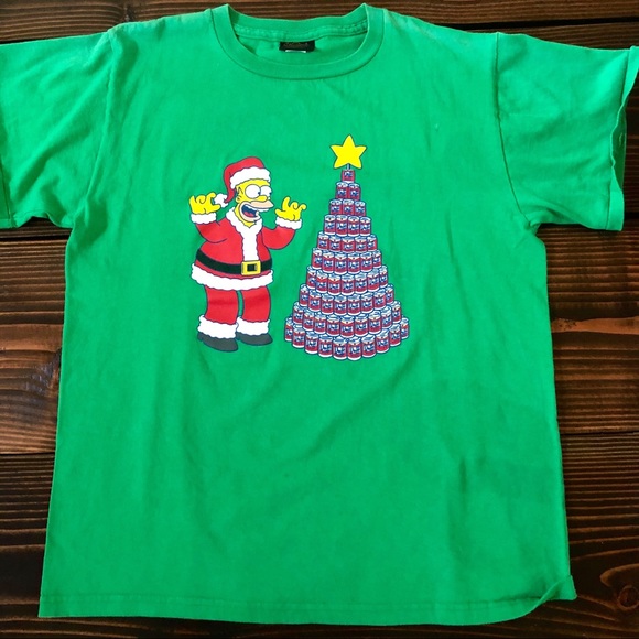 changes Other - THE SIMPSONS CHRISTMAS T-SHIRT